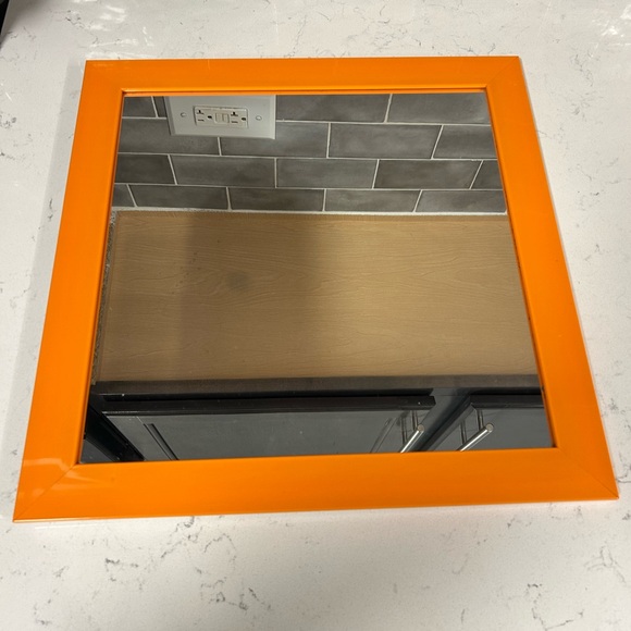 Other - Orange accent mirror